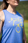 Racerback Tank Top - OTB - Blue