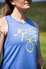 Racerback Tank Top - OTB - Blue